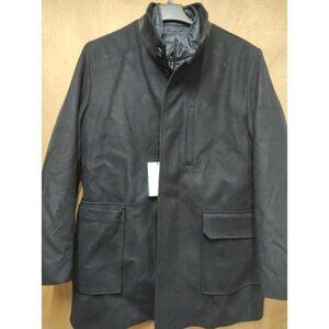 COLE HAAN MENS BLACK COAT SIZE L